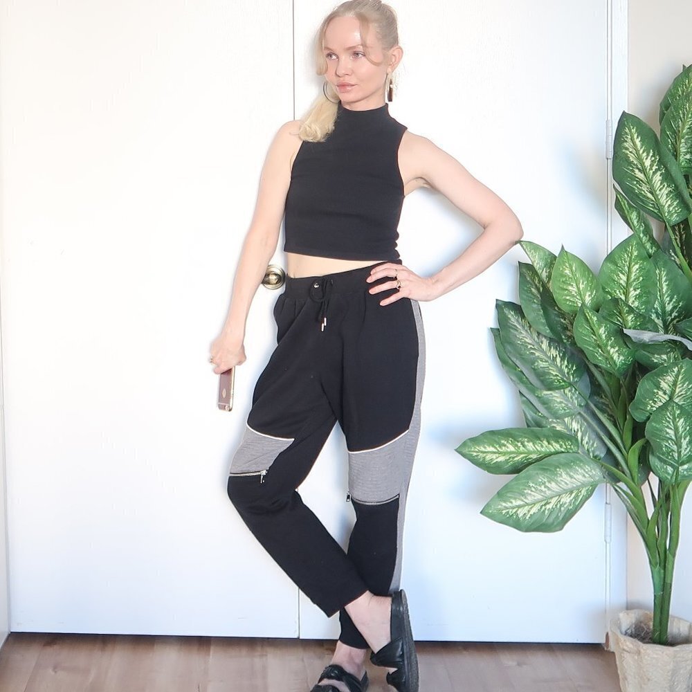INC International Concepts Sporty Colorblock Pants